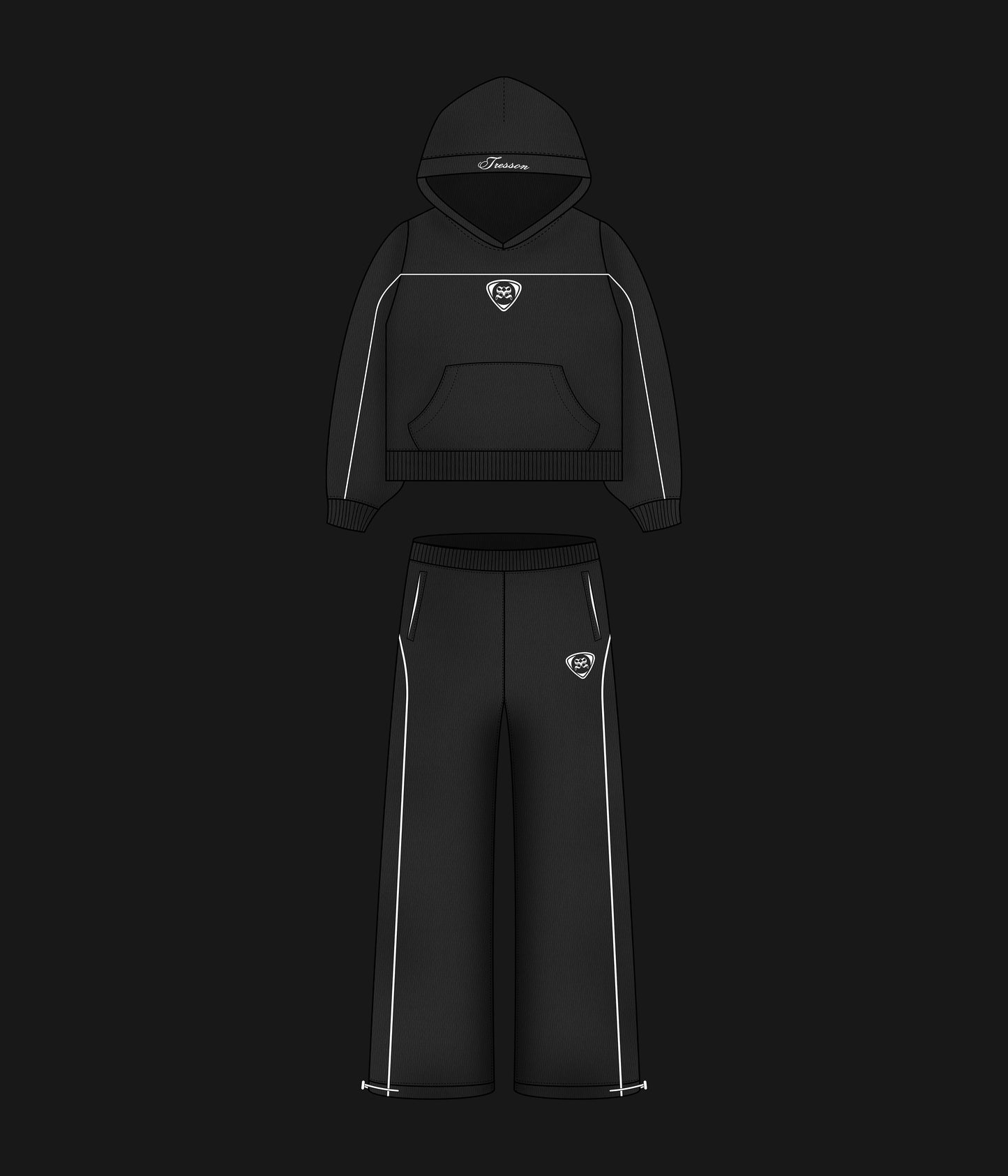 SS TRACKSUIT- black